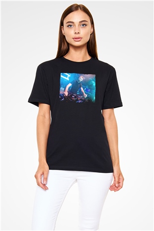 Benny Benassi Siyah Unisex Tişört T-Shirt - TişörtFabrikası