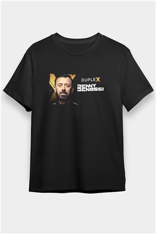 Benny Benassi Siyah Unisex Tişört T-Shirt - TişörtFabrikası