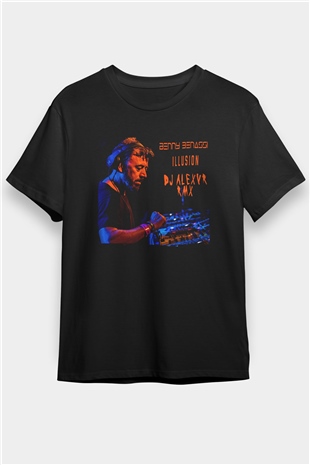 Benny Benassi Siyah Unisex Tişört T-Shirt - TişörtFabrikası