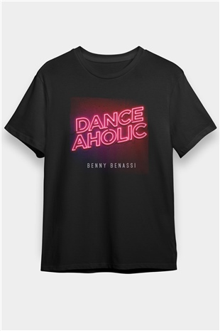 Benny Benassi Siyah Unisex Tişört T-Shirt - TişörtFabrikası