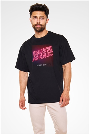 Benny Benassi Siyah Oversize Tişört Oversize T-shirt - TişörtFabrikası
