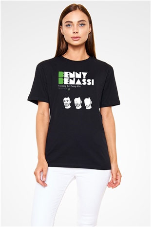 Benny Benassi Siyah Unisex Tişört T-Shirt - TişörtFabrikası