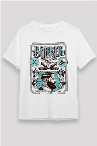 Berber Beyaz Unisex Tişört T-Shirt - TişörtFabrikası
