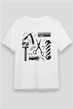 Berber Beyaz Unisex Tişört T-Shirt - TişörtFabrikası