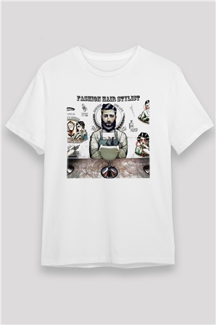Berber Beyaz Unisex Tişört T-Shirt - TişörtFabrikası