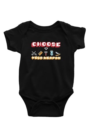 Berber Siyah Bebek Body - Zıbın