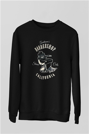 Berber Siyah Unisex Sweatshirt