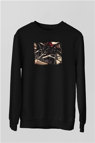 Berber Siyah Unisex Sweatshirt