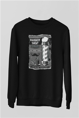 Berber Siyah Unisex Sweatshirt