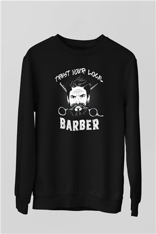 Berber Siyah Unisex Sweatshirt