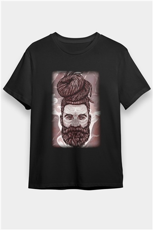 Berber Siyah Unisex Tişört T-Shirt - TişörtFabrikası