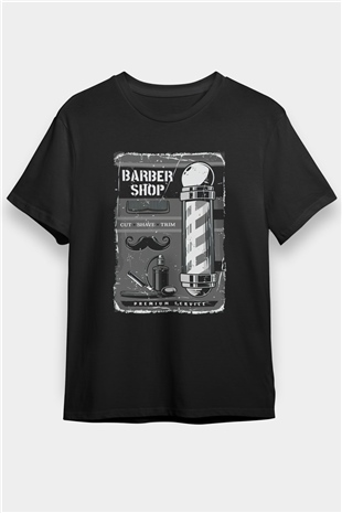 Berber Siyah Unisex Tişört T-Shirt - TişörtFabrikası