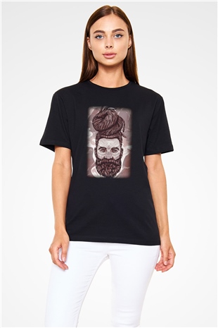 Berber Siyah Unisex Tişört T-Shirt - TişörtFabrikası