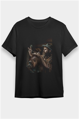 Berber Siyah Unisex Tişört T-Shirt - TişörtFabrikası