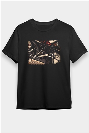 Berber Siyah Unisex Tişört T-Shirt - TişörtFabrikası