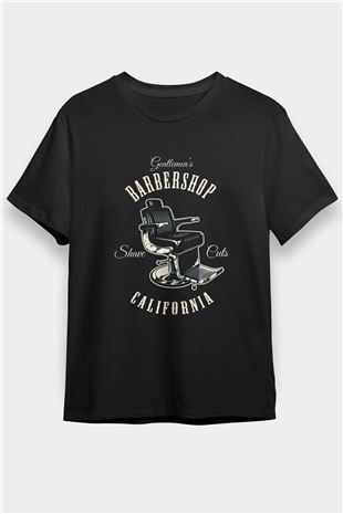 Berber Siyah Unisex Tişört T-Shirt - TişörtFabrikası