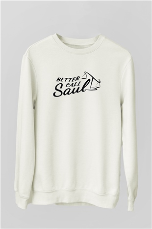 Better Call Saul Beyaz Unisex Sweatshirt