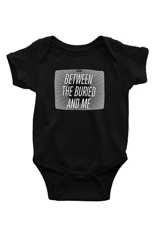Between The Buried And Me Baskılı Unisex Siyah Bebek Body - Zıbın
