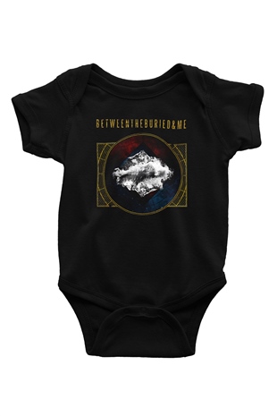 Between The Buried And Me Baskılı Unisex Siyah Bebek Body - Zıbın