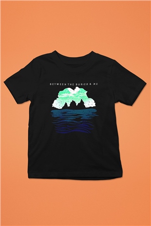 Between The Buried And Me Baskılı Unisex Siyah Çocuk Tişört - Tshirt