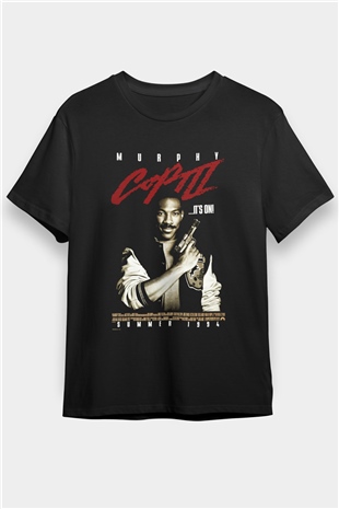 Beverly Hills Cop Siyah Unisex Tişört