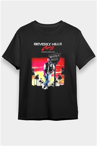 Beverly Hills Cop Siyah Unisex Tişört