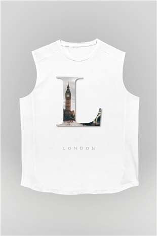 Big Ben Beyaz Unisex Kolsuz Tişört