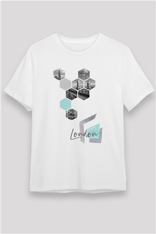 Big Ben Beyaz Unisex Tişört T-Shirt - TişörtFabrikası