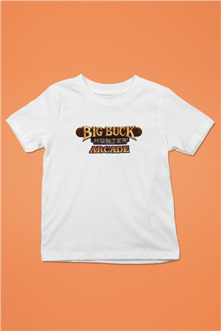 Big Buck Hunter Beyaz Unisex Çocuk Tişört