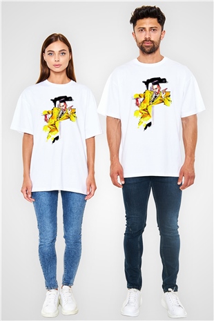 Big Daddy Kane Beyaz Unisex Oversize Tişört T-Shirt