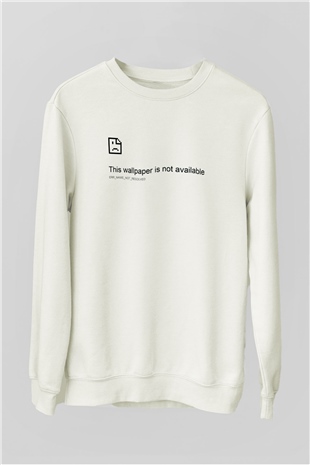 Bilgisayar programcısı Siyah Unisex Sweatshirt