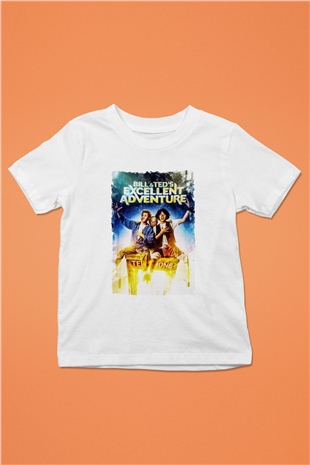 Bill and Teds Excellent Adventure Beyaz Unisex  Çocuk Tişört