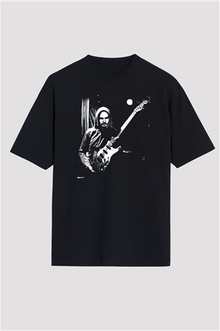 Billy Corgan Siyah Oversize Tişört Oversize T-shirt - TişörtFabrikası