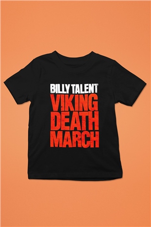 Billy Talent Baskılı Siyah Unisex Çocuk Tişört