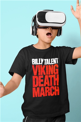 Billy Talent Baskılı Siyah Unisex Çocuk Tişört