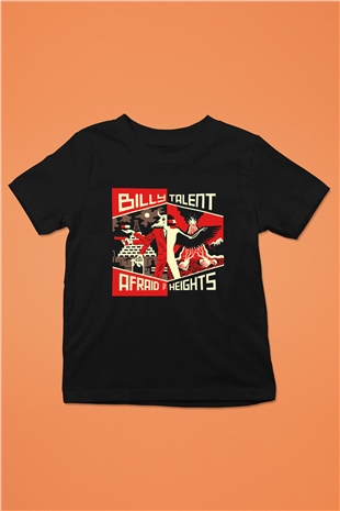 Billy Talent Baskılı Siyah Unisex Çocuk Tişört