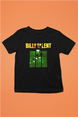Billy Talent Baskılı Siyah Unisex Çocuk Tişört