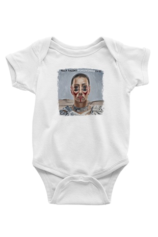 Billy Talent Baskılı Unisex Beyaz Bebek Body - Zıbın