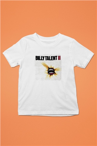 Billy Talent Baskılı Unisex Beyaz Çocuk Tişört