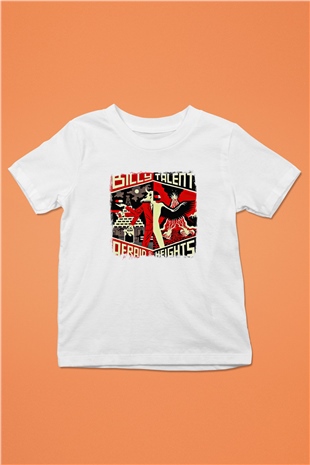 Billy Talent Baskılı Unisex Beyaz Çocuk Tişört