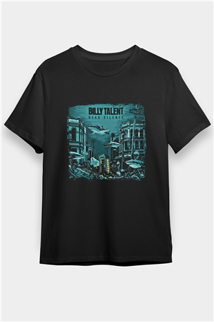 Billy Talent Baskılı Unisex Siyah Tişört