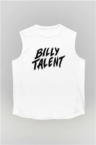 Billy Talent Beyaz Unisex Kolsuz Tişört