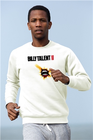 Billy Talent Beyaz Unisex Sweatshirt
