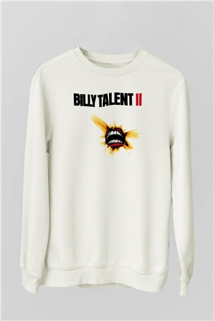 Billy Talent Beyaz Unisex Sweatshirt