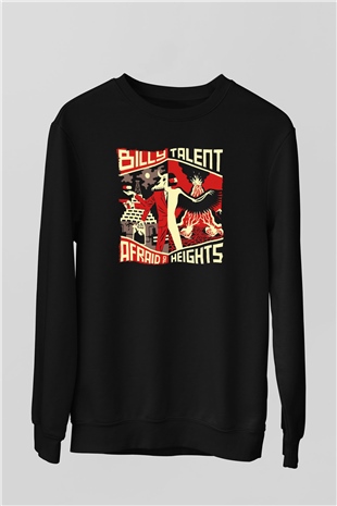 Billy Talent Beyaz Unisex Sweatshirt