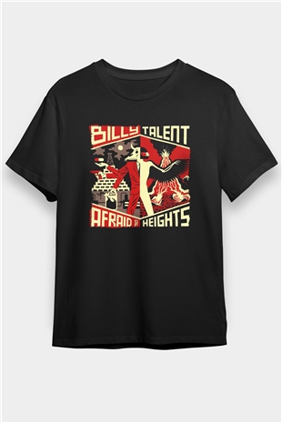 Billy Talent Beyaz Unisex Tişört T-Shirt - TişörtFabrikası