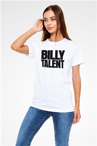 Billy Talent Beyaz Unisex Tişört T-Shirt - TişörtFabrikası