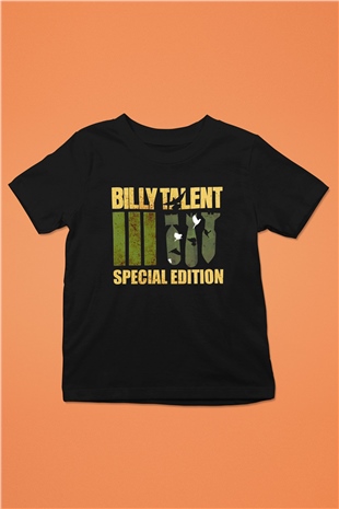 Billy Talent Siyah Unisex Çocuk Tişört