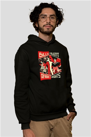 Billy Talent Siyah Unisex Kapüşonlu Sweatshirt