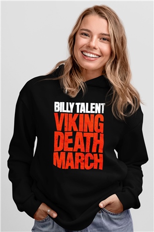Billy Talent Siyah Unisex Kapüşonlu Sweatshirt
